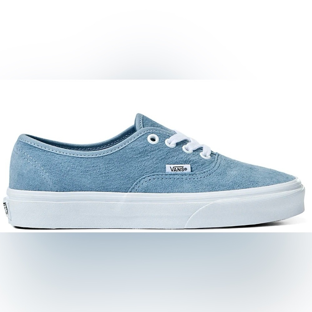 NWT Vans Authentic Low Top Sneakers in Blue Ashley Pig Suede Leather​